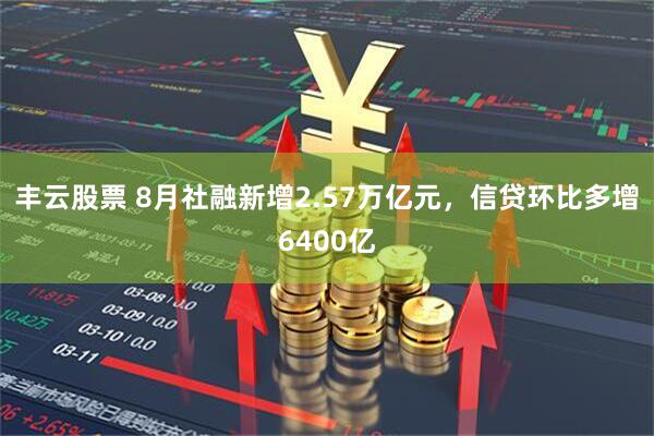 丰云股票 8月社融新增2.57万亿元,信贷环比多增6400亿